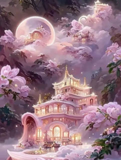Diamond Painting Traumlandschaft